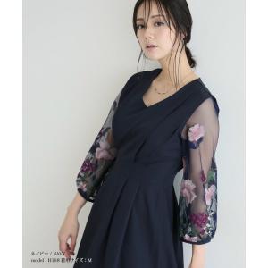 結婚式 ドレス パーティードレス 大きいサイズ...の詳細画像2