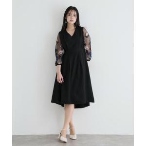 結婚式 ドレス パーティードレス 大きいサイズ...の詳細画像3