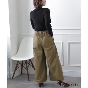 ワイドパンツ ガウチョパンツ レディース スカ...の詳細画像2