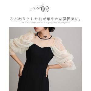 パーティードレス 結婚式 ワンピース 体型カバ...の詳細画像5