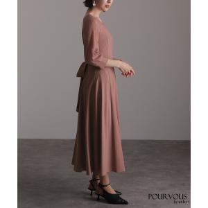 パーティードレス 結婚式 服装 ドレス フォー...の詳細画像5