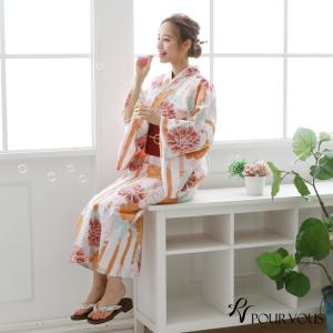 浴衣 レディース セット 作り帯 反物 帯 レ...の詳細画像5