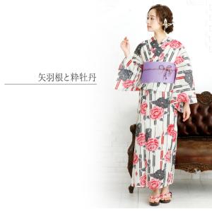 浴衣 レディース セット 半巾帯 反物 帯 レ...の詳細画像4