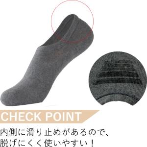 靴下 メンズ フットカバー 3足セット ソック...の詳細画像3