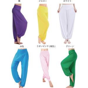 あすつく ヨガパンツ サルエル パンツ レディ...の詳細画像5