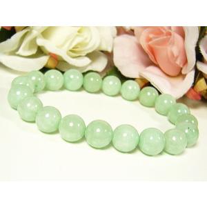 日高翡翠 10mm ブレスレット AAランク 北海道産 日高町 HIDAKA Jade