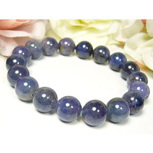 最高品質 タンザナイト ブレスレット 7.8mm 19cm メンズL レディースLL