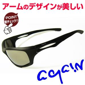AGAINサングラス 偏光レンズ DNA共同開...の詳細画像5