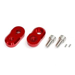アクティブ ACTIVE 5mm延長カラーセット レッド ライダー側/タンデム側