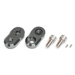 アクティブ ACTIVE 5mm延長カラーセット レッド ライダー側/タンデム側