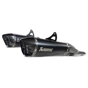 アクラポビッチ AKRAPOVIC 政府認証マフラー SLIP ON LINE チタン SUZUKI HAYABUSA '21〜'22｜power-house-sports