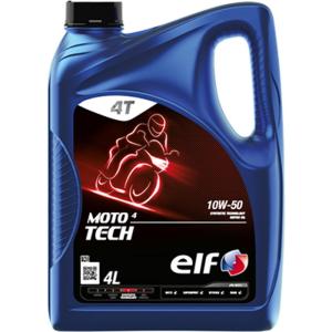 エルフ ELF 4サイクルエンジンオイル MOTO 4 TECH 10W50 4L｜power-house-sports