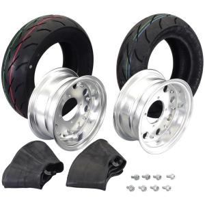 KITACO キタコ 8インチアルミホイール入門SET(3.50-8+110/80 KITACO キタコ 8インチアルミホイール入門SET(3.50-8+110/80