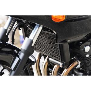 モリワキ MORIWAKI Radiator Core Guard BLACK CB400SB H-VTEC 05-07 CB400SB H-V REVO 08-｜power-house-sports