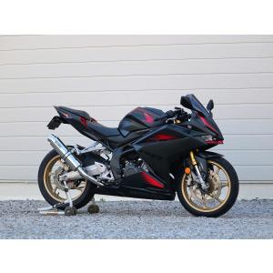 ダブルアールズ WR'S ラウンド ステンレスサイレンサー フルエキゾースト JMCA認証 CBR250RR 2BK-MC51 '20〜'22｜power-house-sports