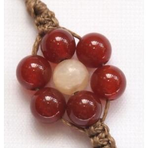 ポジティブになれるパワーストーンストラップ  ガーベラ｜power-stone-piko