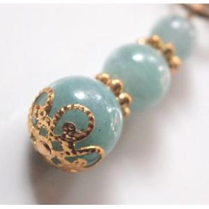 パワーストーン　ミニストラップ　ブルーアベンチュリン｜power-stone-piko