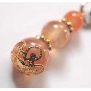 パワーストーン　ミニストラップ　サードオニキス｜power-stone-piko