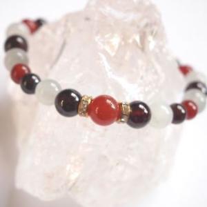 芸術力　 才能開花　カーネリアンブレスレット｜power-stone-piko