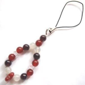 芸術力　 才能開花　カーネリアンストラップ｜power-stone-piko