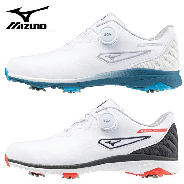 24SSミズノ メンズ NEXLITE ULTRAWIDE B ゴルフシューズ 51GQ2420 M...