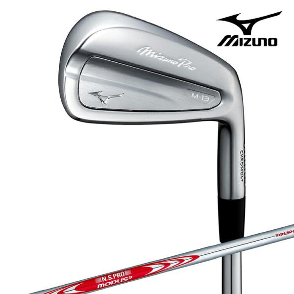 ミズノ メンズ ミズノプロ Mizuno Pro M-13 アイアン 単品（＃4、GW） NS PR...