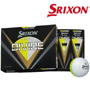 ダンロップ スリクソン メンズ Z STAR ディバイド ゴルフボール 1ダース SRIXON ゼットスター【23】｜powergolf-y