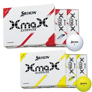 ダンロップ メンズ スリクソン XMAX ゴルフボール 1ダース SRIXON 【24】