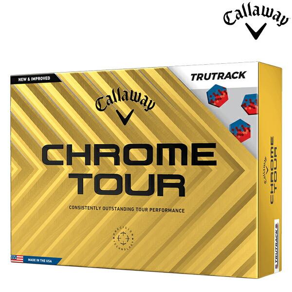 キャロウェイゴルフ クロムツアー CHROME TOUR TRUTRACKボール ゴルフボール 1ダ...