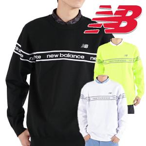 ニューバランスゴルフ 2024年春夏モデル メンズ クルーネック セーター 012-4170001 NEW BALANCE GOLF【24】｜powergolf-y