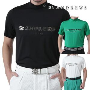 St ANDREWS セントアンドリュース ゴルフウェア 半袖シャツ 春 夏