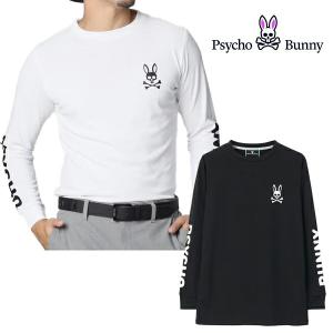 サイコバニー アパレル 2024年春夏モデル メンズ 半袖 インナーシャツ GF428 Psycho Bunny【24】｜powergolf-y