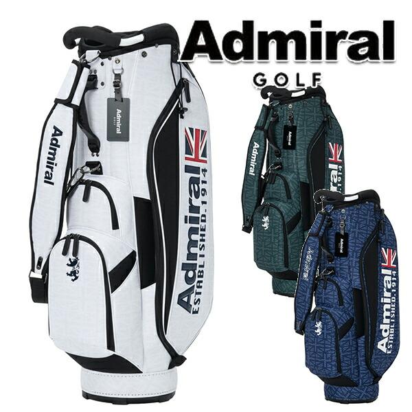 アドミラル 2026年春夏モデル ユニセックス  admiral カートキャディバッグ モノグラム ...