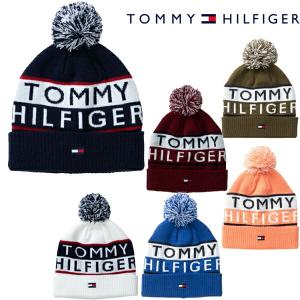 【特価セール】トミーヒルフィガー 秋冬モデル ユニセックス ニットキャップ THMB006F 【23】TOMMY HILFIGER｜powergolf-y