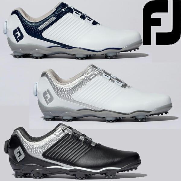 フットジョイ メンズ ドライジョイズプロ BOA スパイクゴルフシューズ FootJoy W：3E相...