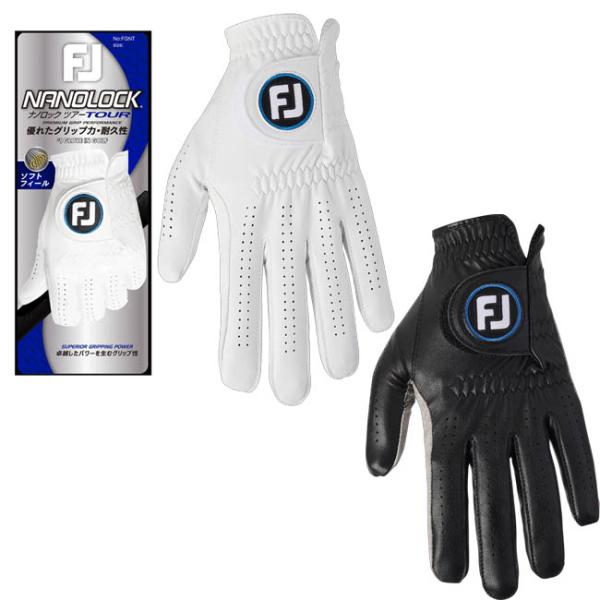 フットジョイ メンズ 24 ナノロック ツアー ゴルフグローブ 左手用 FGNT24 左手装着用【2...