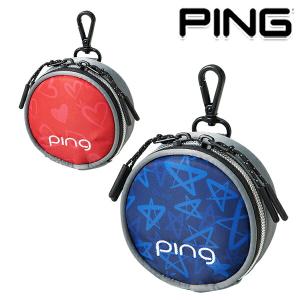 ピンゴルフ メンズ GRAFFITI PATTERN ボールケース GB-A2317 PING GOLF【23】｜powergolf-y