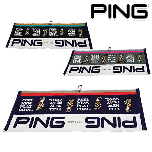 ピンゴルフ ユニセックス MR.PING BIAS PATTERN タオル AC-A2302【23】...