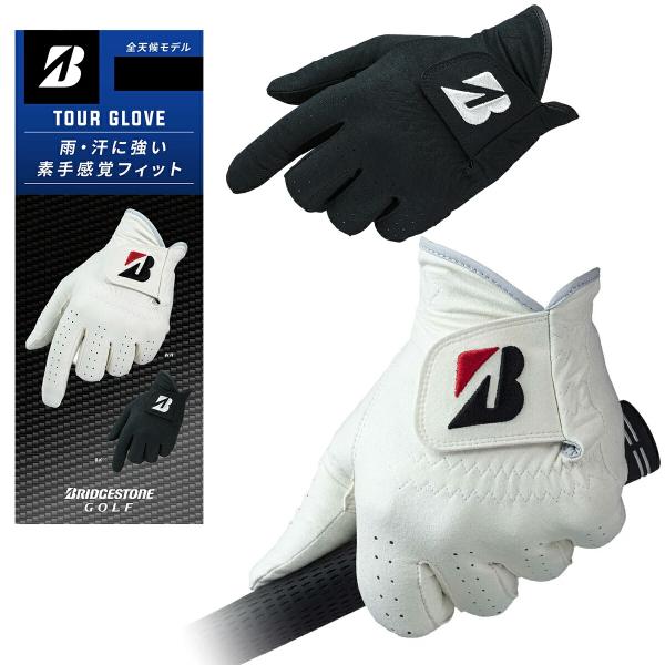 ブリヂストン ユニセックス ツアー ゴルフグローブ 左手用 GL2602 左手装着用【26SS】