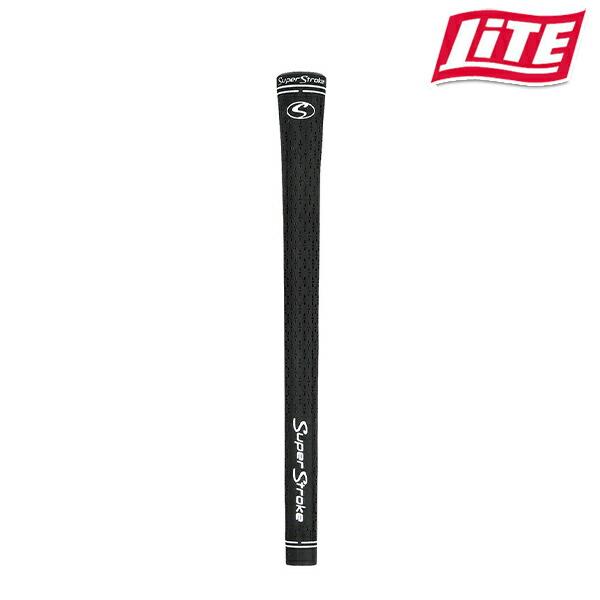 GR-218 スーパーストローク　グリップ　　Ｓ−Ｔｅｃｈ　ＭＩＤ　ＢＫ　有【21】