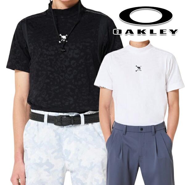オークリー 2026年春夏モデル メンズ SKULL SPOTTED JACQUARD MOCK モ...