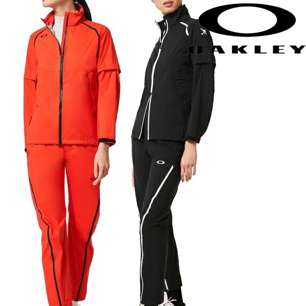 オークリー レディース ELEVATE STAUNCH レインウェア 上下セット FOA500554...