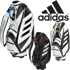 ★SALE★アディダス ゴルフ メンズ スリーバー キャディーバッグ 9.5型 47インチ対応 3.9kg 4分割 DI849 【22】adidas golf