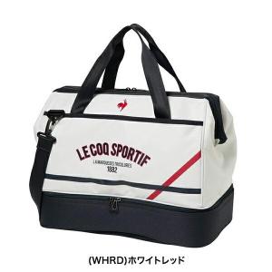 ルコック メンズ 二層式 大開口 ボストンバッ...の詳細画像3