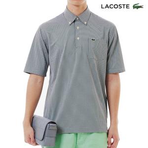 ラコステ ゴルフ ポロシャツXS LACOSTE（ラコステ） セール ゴルフウェア 半袖カラーワニロゴパッチ