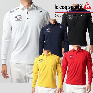 ルコック 2022年秋冬モデル メンズ 長袖ポロシャツ QGMUJB05le coq sportif