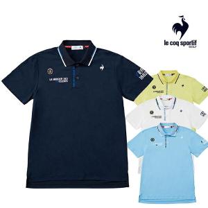 BRIDGESTONE GOLF ブリヂストン 半袖ポロシャツ ブルー ロゴ白