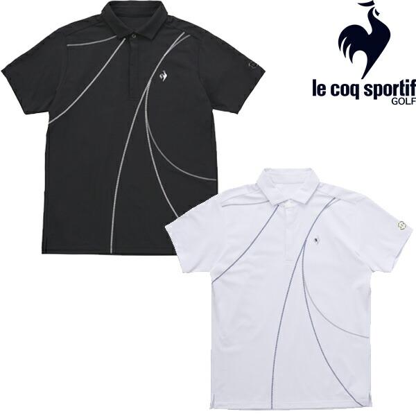 ルコック 2024年春夏モデル メンズ 【RIJOUME】曲線ラインプリント 半袖シャツ STRET...