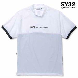 SY32 2023年春夏モデル メンズ モックネック 半袖シャツ SYG-23ABS23 エスワイ32 【23】の商品画像