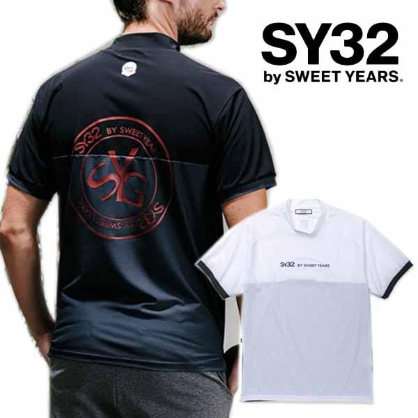 SY32 2023年春夏モデル メンズ モックネック 半袖シャツ SYG-23ABS23 エスワイ3...